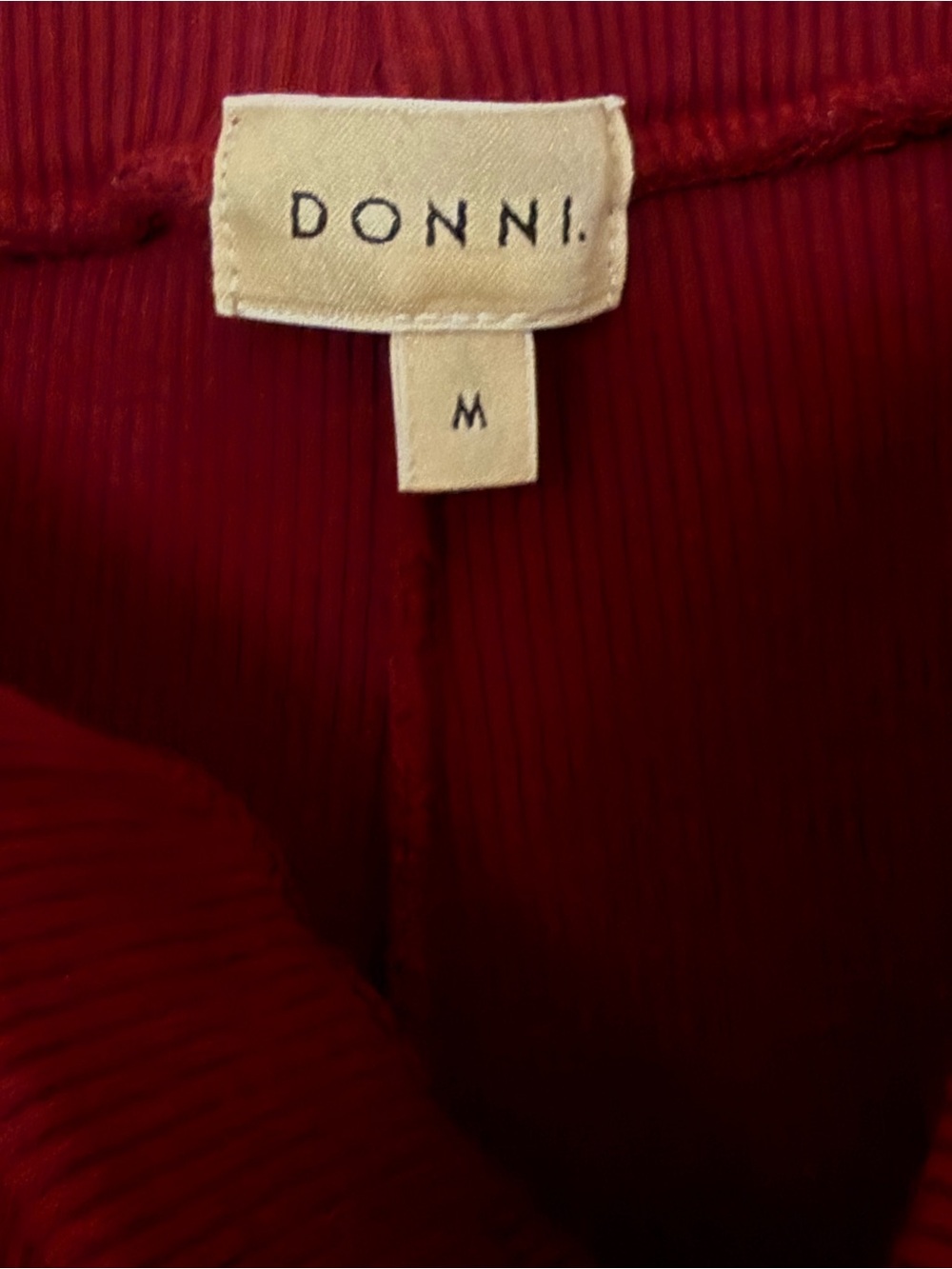 DONNI the Rib Kick Flare pant - Picture 3 of 6